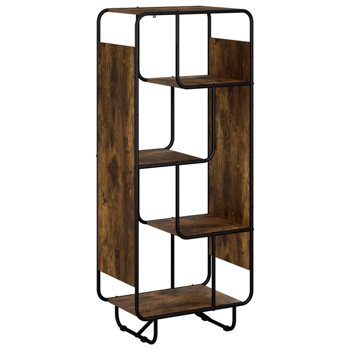 Highboard Røget eg 60 x 37.5 x 144 cm Konstrueret træ