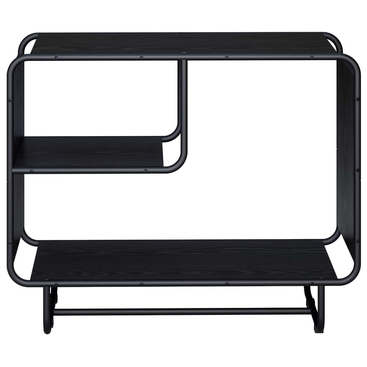 Skænk Sort eg 80 x 37.5 x 64.5 cm Konstrueret træ