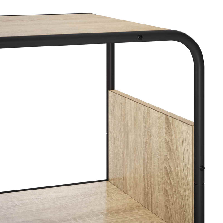 Highboard Sonoma-eg 80 x 37,5 x 144 cm Konstrueret træ