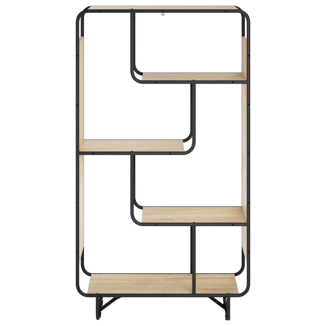 Highboard Sonoma-eg 80 x 37,5 x 144 cm Konstrueret træ