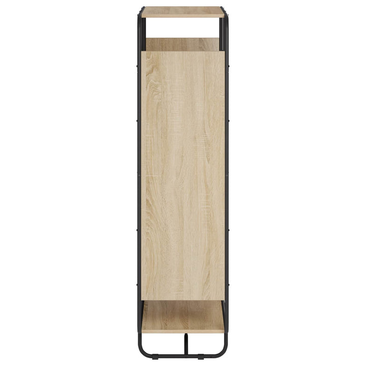 Highboard Sonoma-eg 80 x 37,5 x 144 cm Konstrueret træ