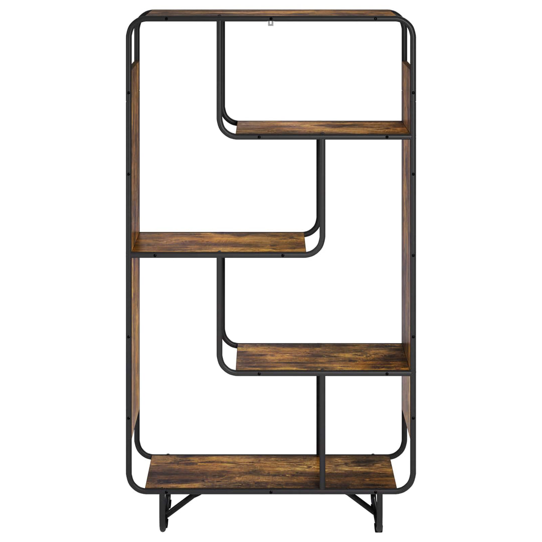 Highboard Røget eg 80 x 37,5 x 144 cm Konstrueret træ