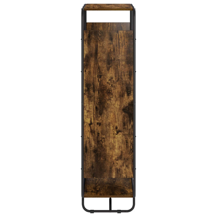 Highboard Røget eg 80 x 37,5 x 144 cm Konstrueret træ