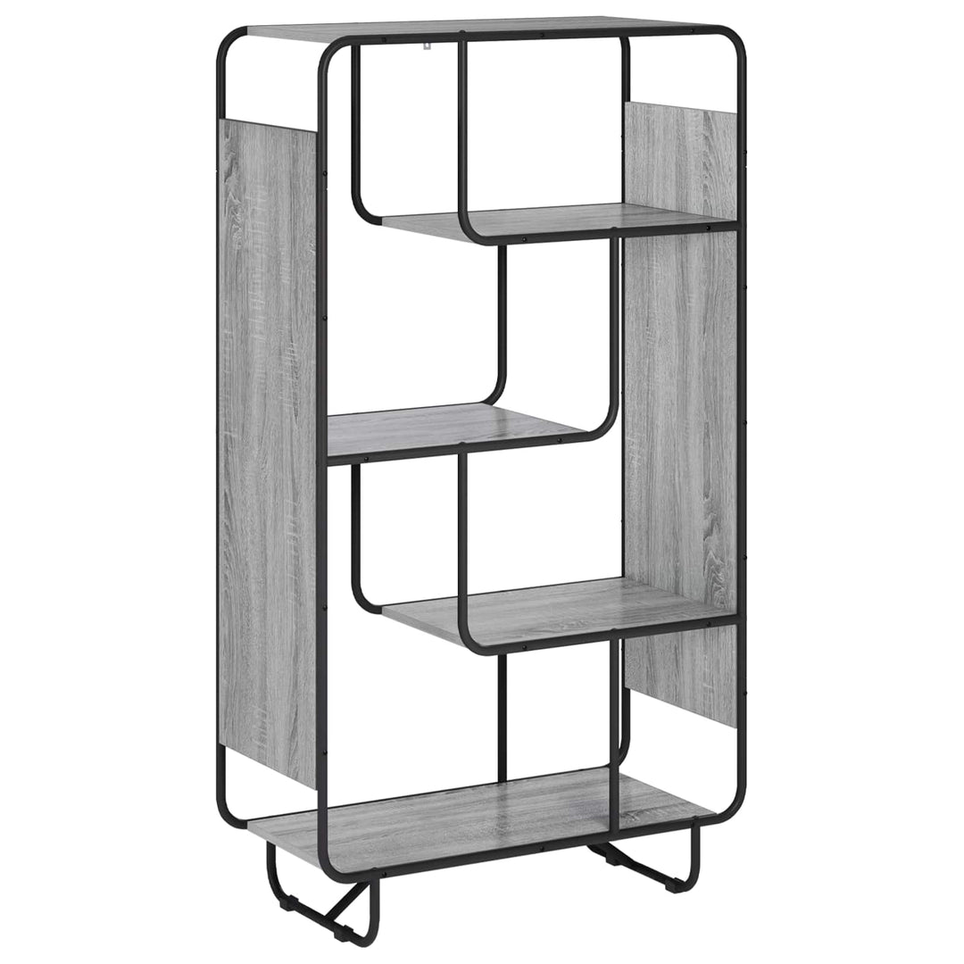 Highboard Grå Sonoma 80 x 37,5 x 144 cm Konstrueret træ