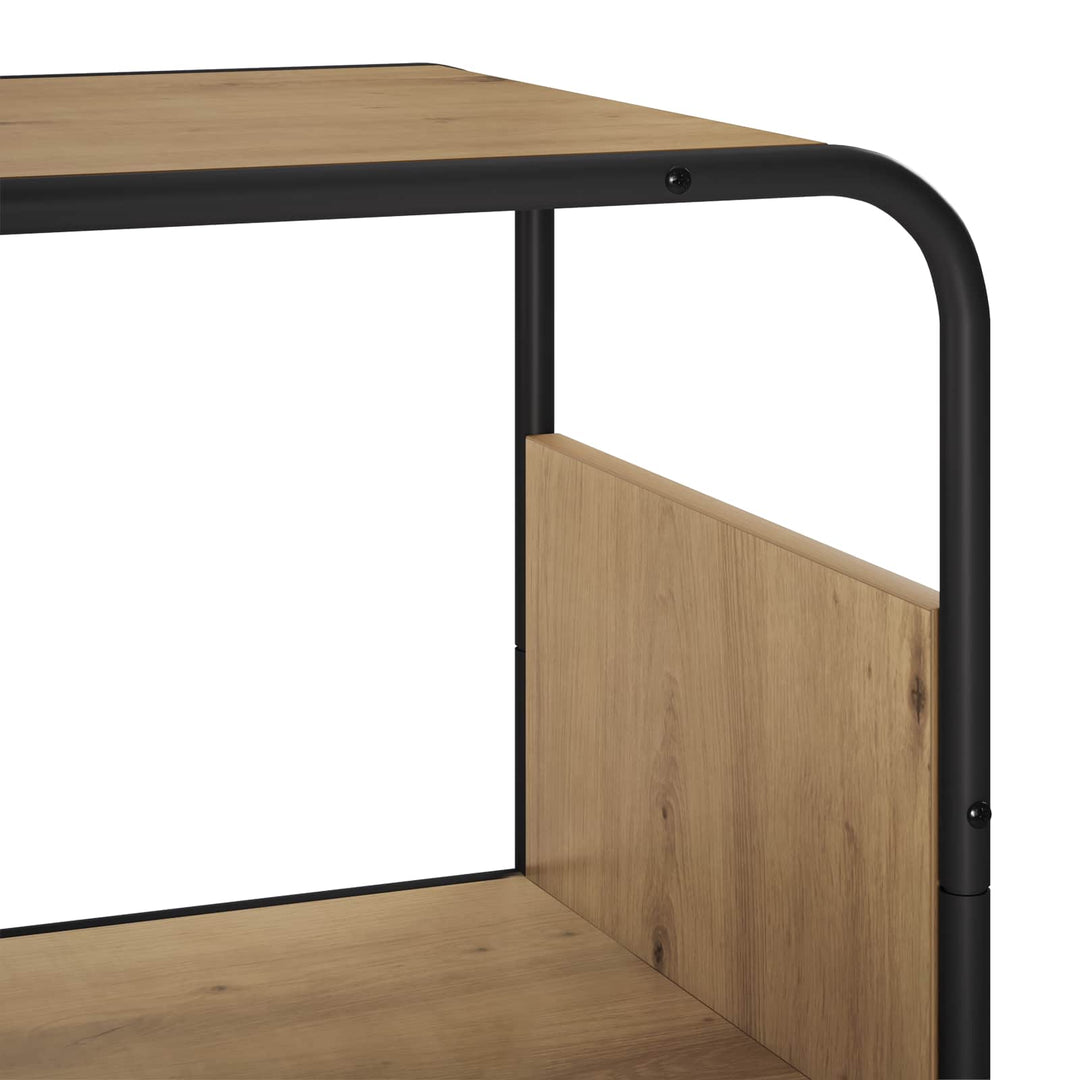 Highboard Artisan-eg 80 x 37,5 x 144 cm Konstrueret træ