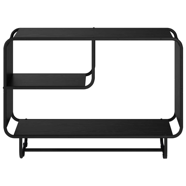 Skænk Sort eg 93.5 x 37.5 x 64.5 cm Konstrueret træ