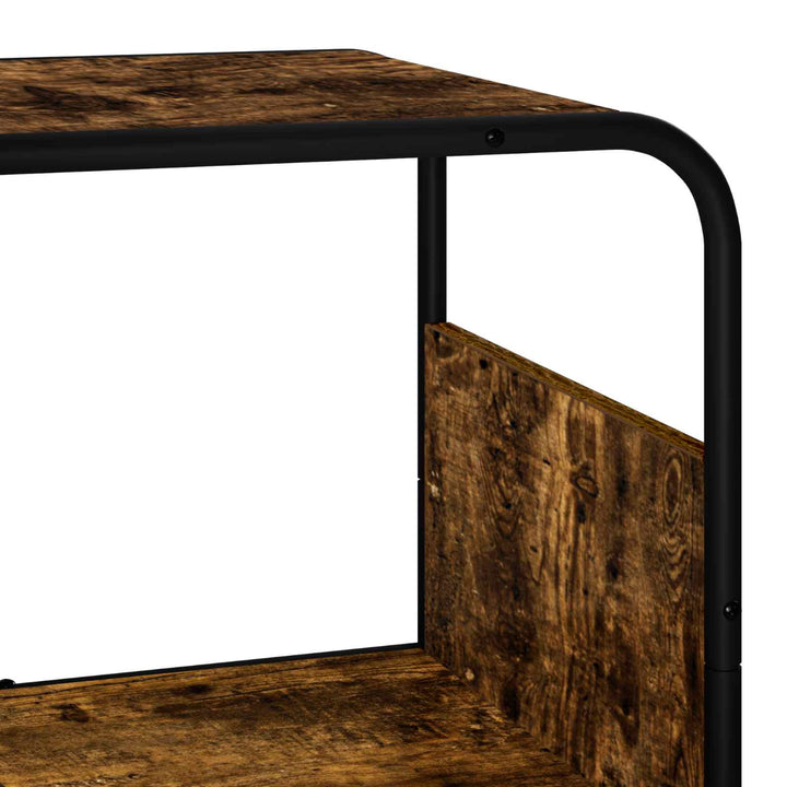 Highboard Røget eg 93.5 x 37.5 x 144 cm Konstrueret træ