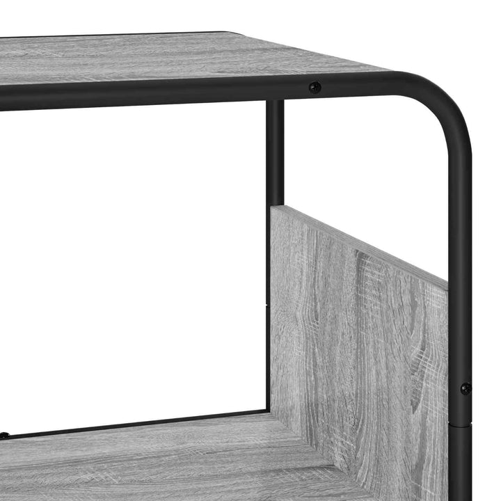 Highboard Grå Sonoma 93.5 x 37.5 x 144 cm Konstrueret træ