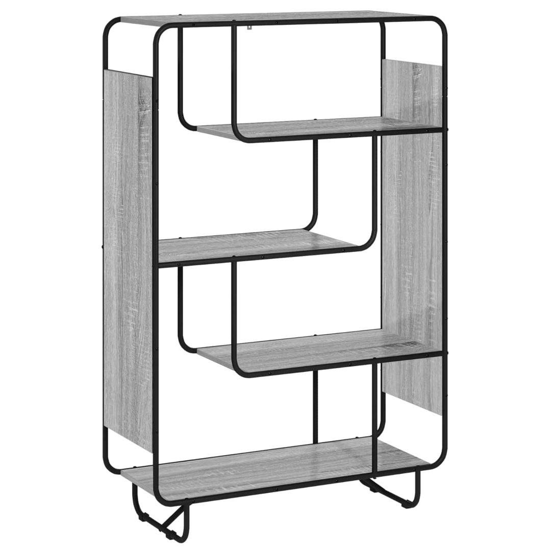 Highboard Grå Sonoma 93.5 x 37.5 x 144 cm Konstrueret træ