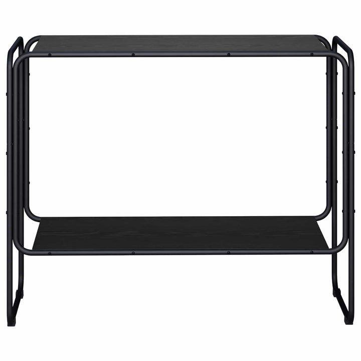 Sideboard Sort eg 93,5 x 38 x 75 cm Konstrueret træ