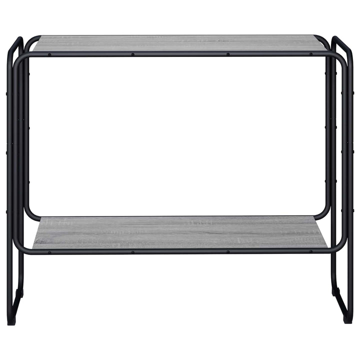 Sideboard Grå Sonoma 93,5 x 38 x 75 cm Konstrueret træ
