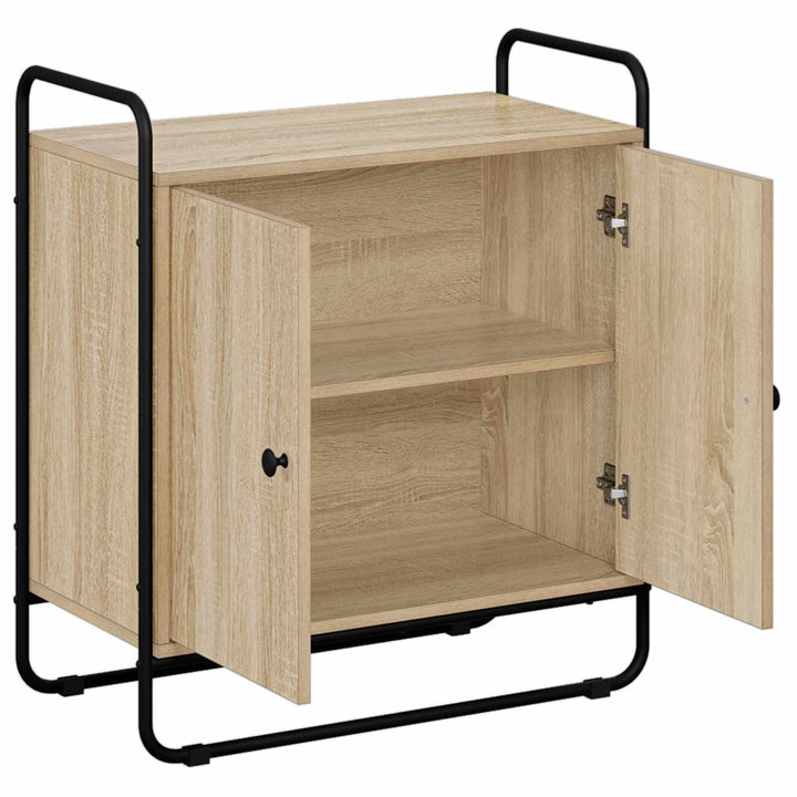 skænk Sonoma-eg 68 x 35 x 75 cm Konstrueret træ