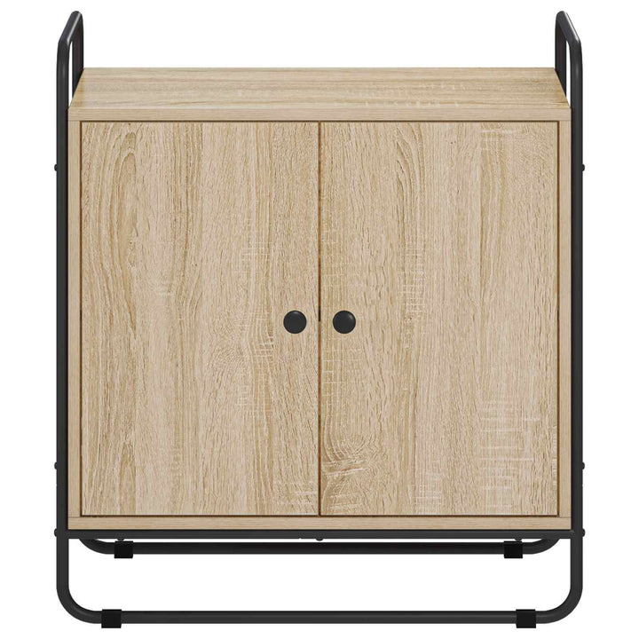 skænk Sonoma-eg 68 x 35 x 75 cm Konstrueret træ
