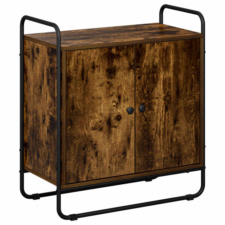 skænk Røget eg 68 x 35 x 75 cm Konstrueret træ
