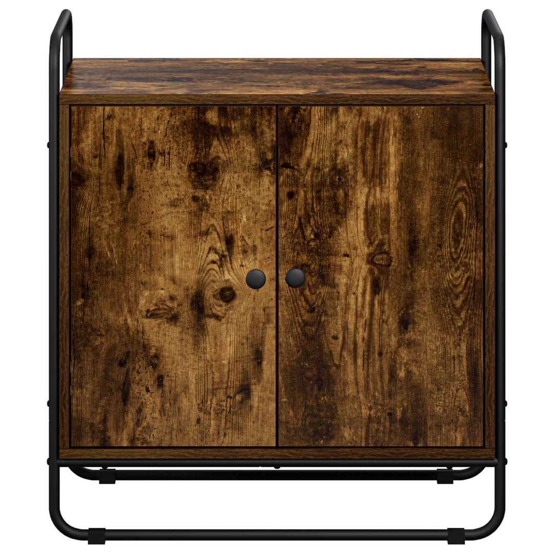 skænk Røget eg 68 x 35 x 75 cm Konstrueret træ