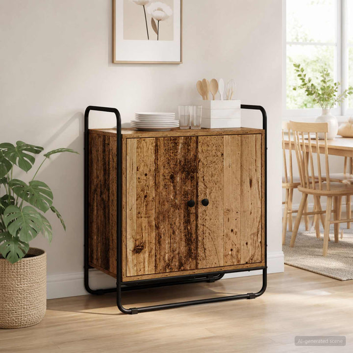 skænk Gammelt træ 68 x 35 x 75 cm Konstrueret træ
