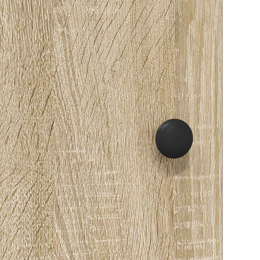 skænk Sonoma-eg 102 x 35 x 75 cm Konstrueret træ