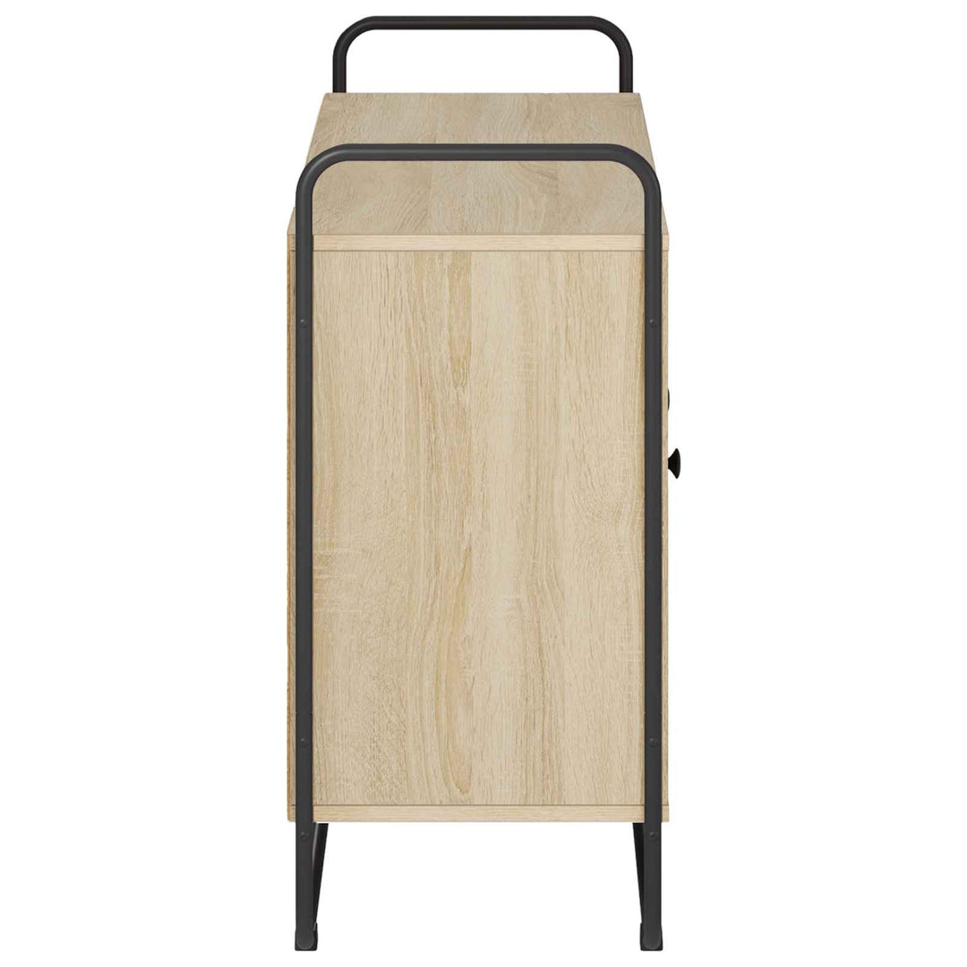 skænk Sonoma-eg 102 x 35 x 75 cm Konstrueret træ