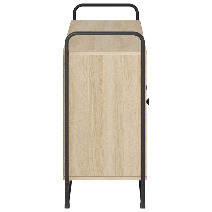 skænk Sonoma-eg 102 x 35 x 75 cm Konstrueret træ