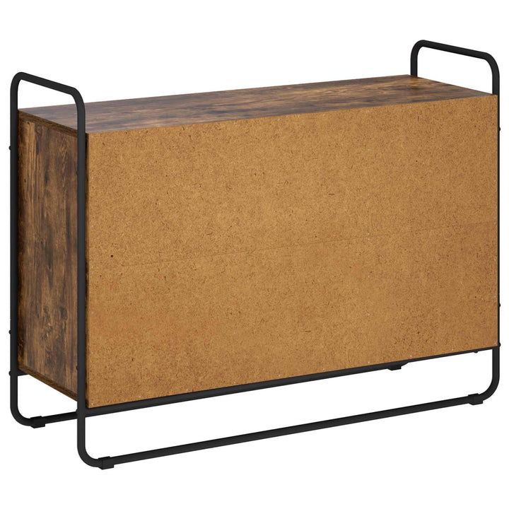 skænk Røget eg 102 x 35 x 75 cm Konstrueret træ