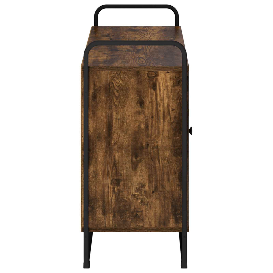 skænk Røget eg 102 x 35 x 75 cm Konstrueret træ