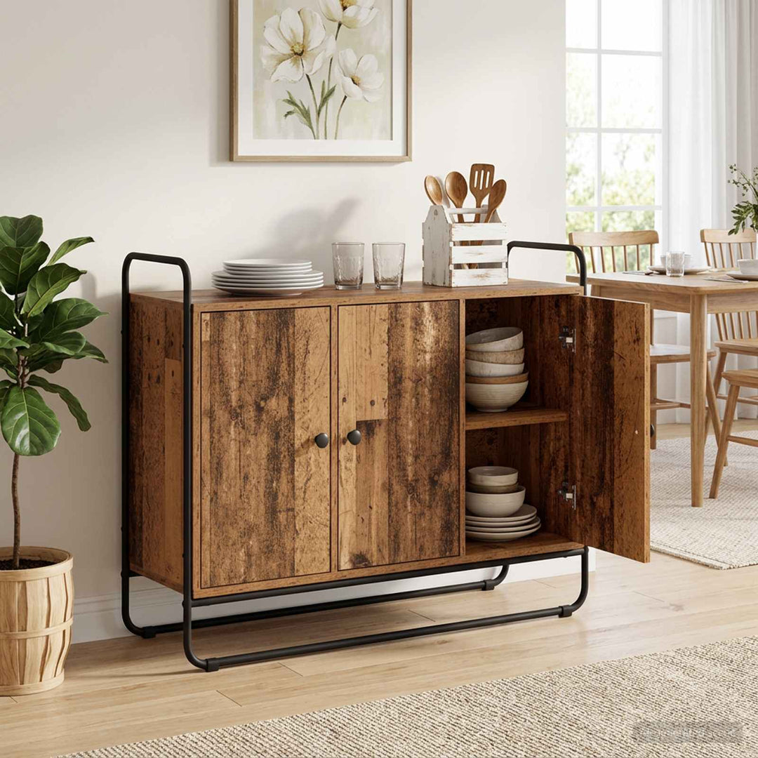 skænk Gammelt træ 102 x 35 x 75 cm Konstrueret træ