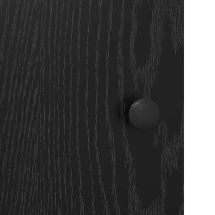 Skænk Sort eg 68 x 35 x 75 cm Konstrueret træ