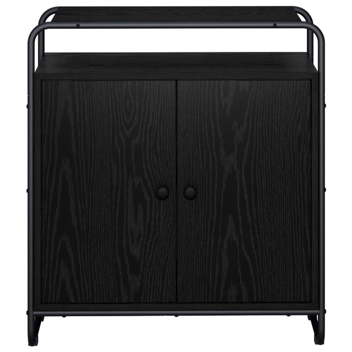 Skænk Sort eg 68 x 35 x 75 cm Konstrueret træ