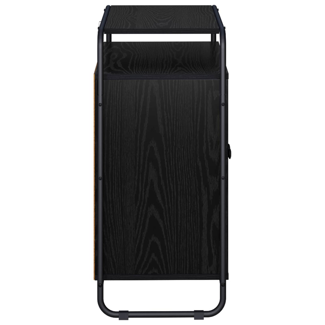 Skænk Sort eg 68 x 35 x 75 cm Konstrueret træ