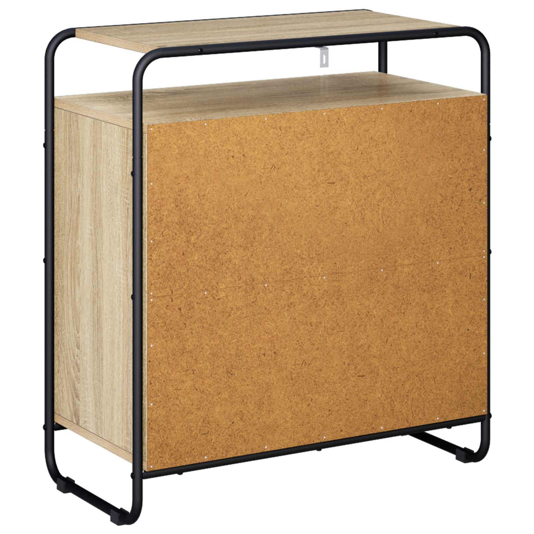 Skænk Sonoma-eg 68 x 35 x 75 cm Konstrueret træ