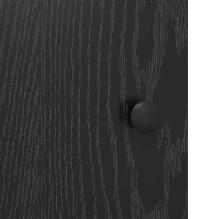 Skænk Sort eg 102 x 35 x 75 cm Konstrueret træ