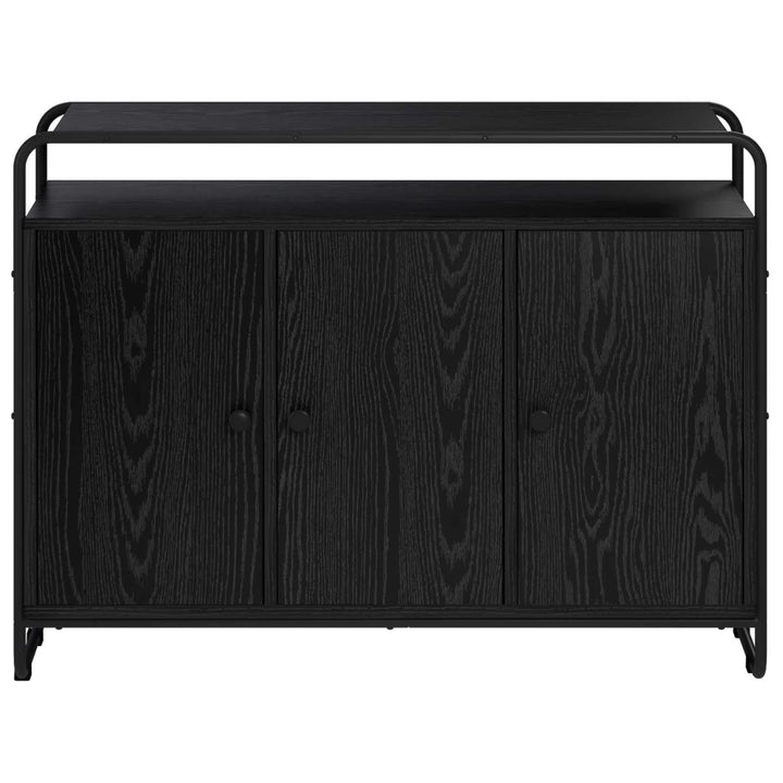 Skænk Sort eg 102 x 35 x 75 cm Konstrueret træ