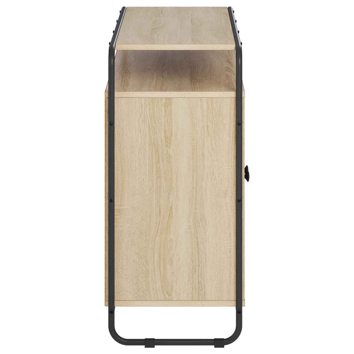 Skænk Sonoma-eg 102 x 35 x 75 cm Konstrueret træ