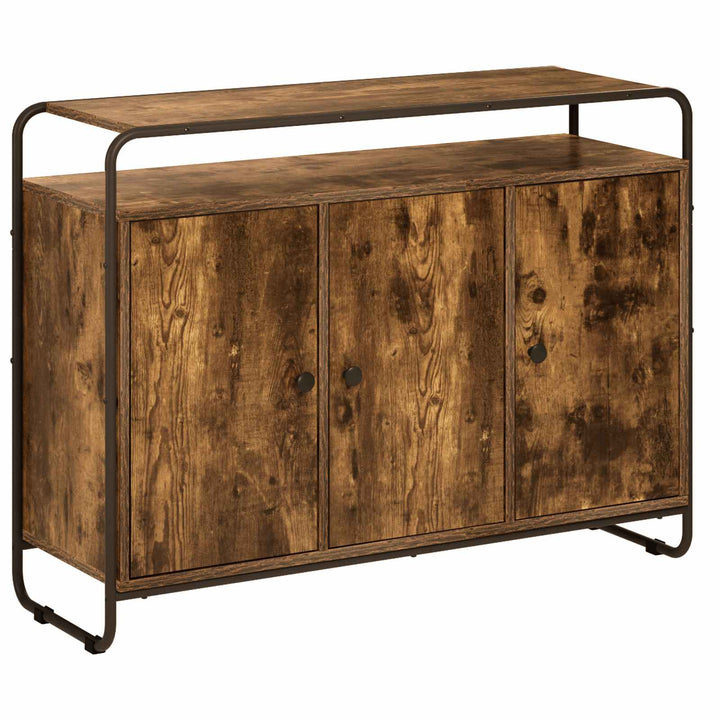 Skænk Røget eg 102 x 35 x 75 cm Konstrueret træ