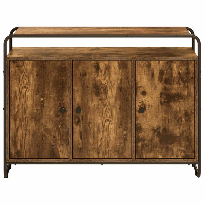 Skænk Røget eg 102 x 35 x 75 cm Konstrueret træ
