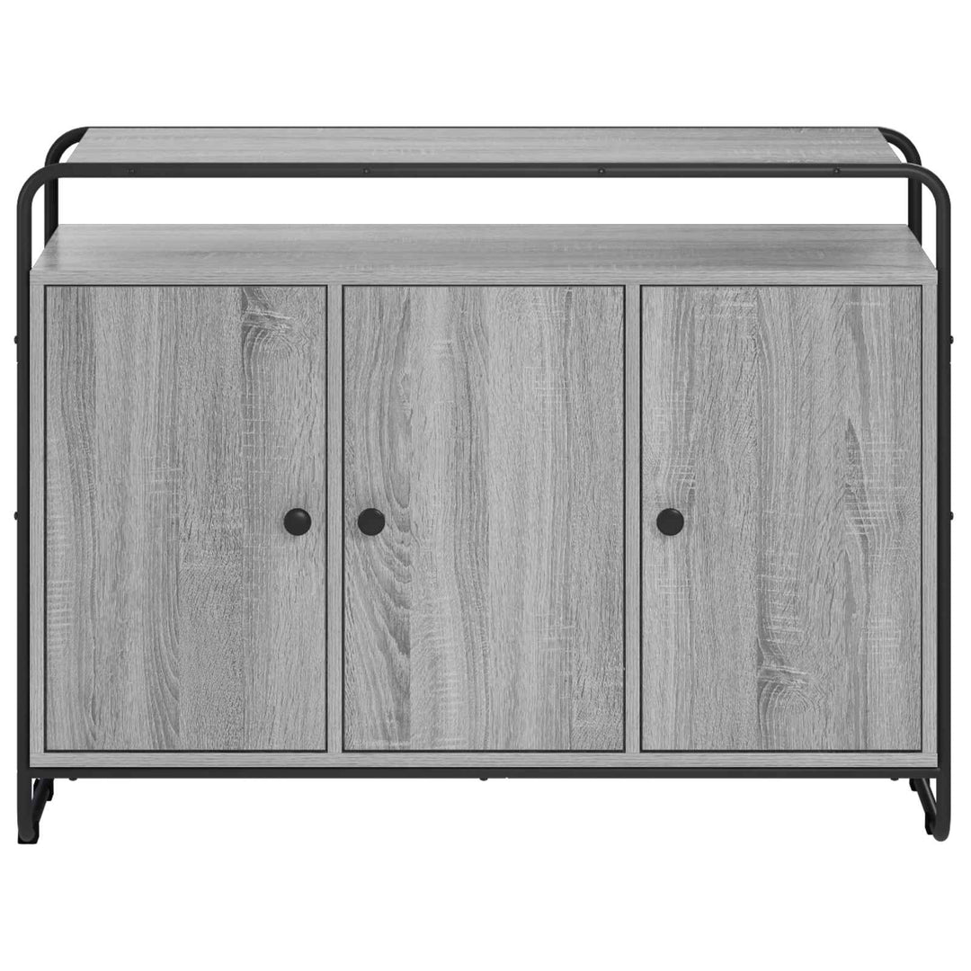 Skænk Grå Sonoma 102 x 35 x 75 cm Konstrueret træ