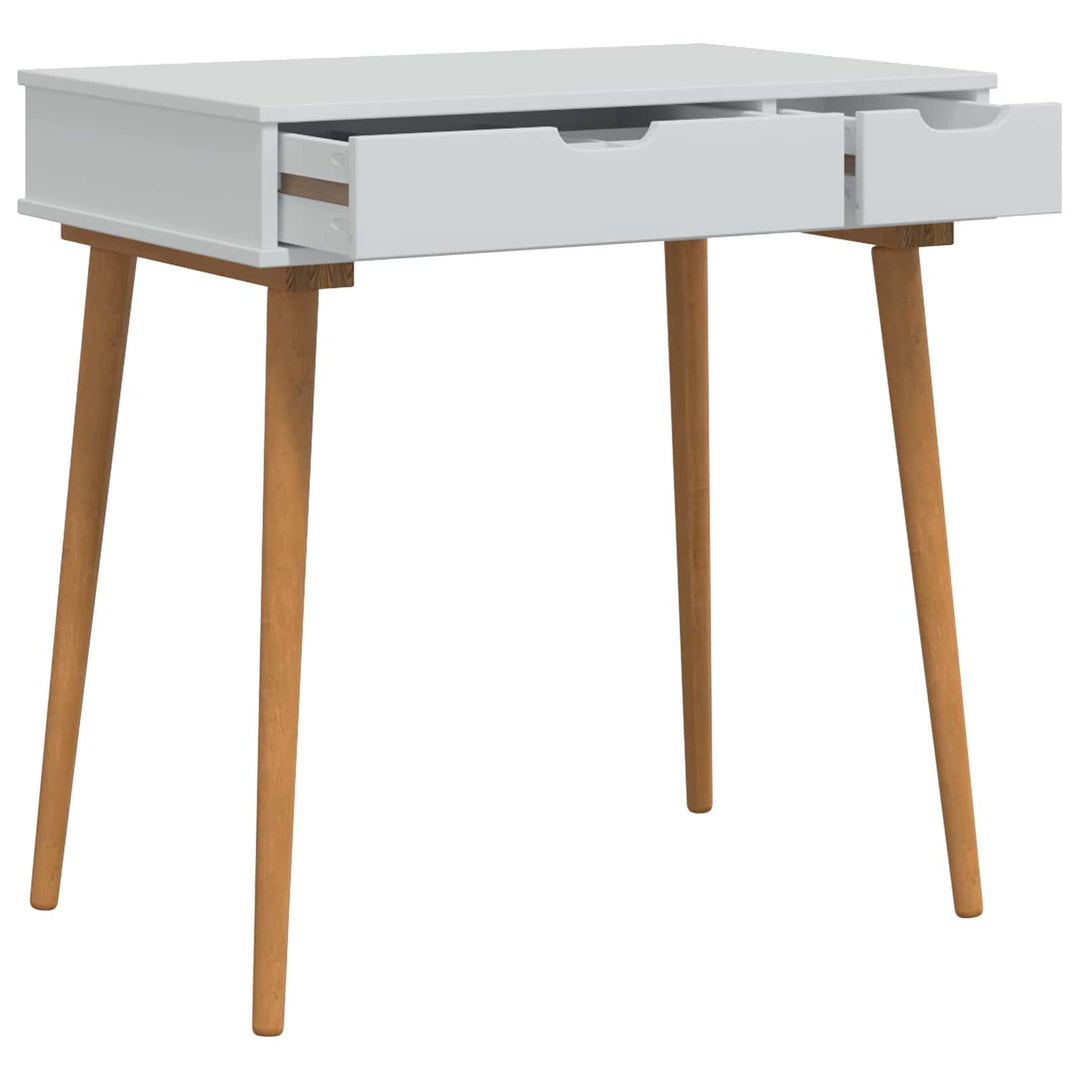 Makeupbord Sæt FAUSKE 2 pcs Hvid 76 x 50 x 143 cm