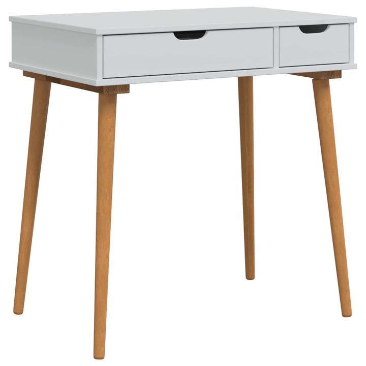 Makeupbord Sæt FAUSKE 3 pcs Hvid 76 x 50 x 103,5 cm