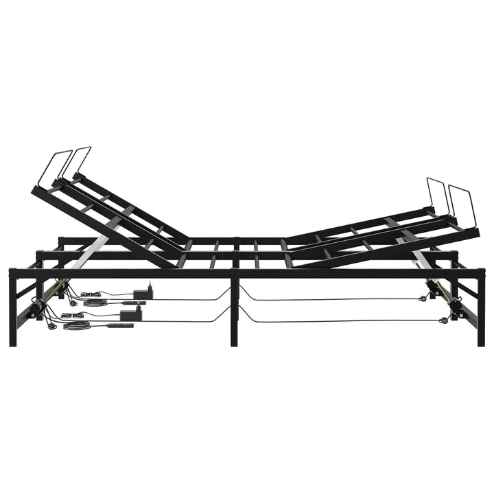 Elektrisk Justerbar Sengetramme Sort 140 x 200 cm Stål