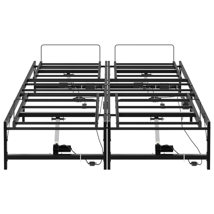 Elektrisk Justerbar Sengetramme Sort 150 x 200 cm Stål