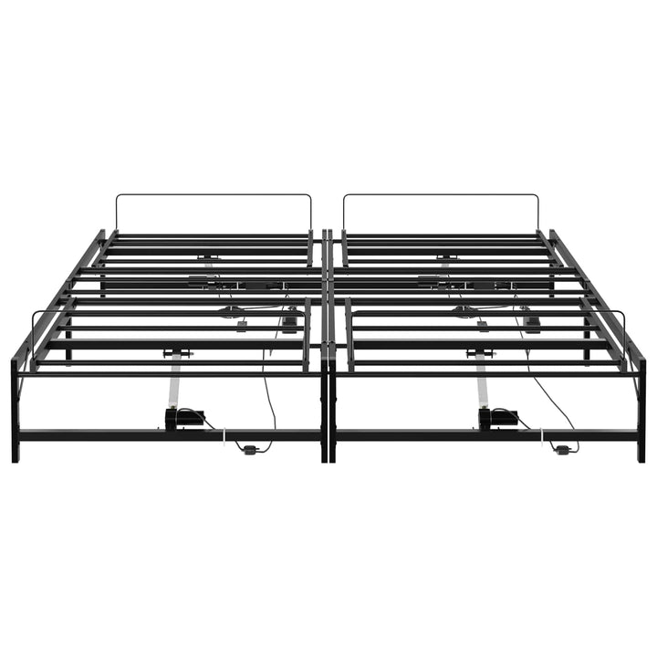 Elektrisk Justerbar Sengetramme Sort 180 x 200 cm Stål