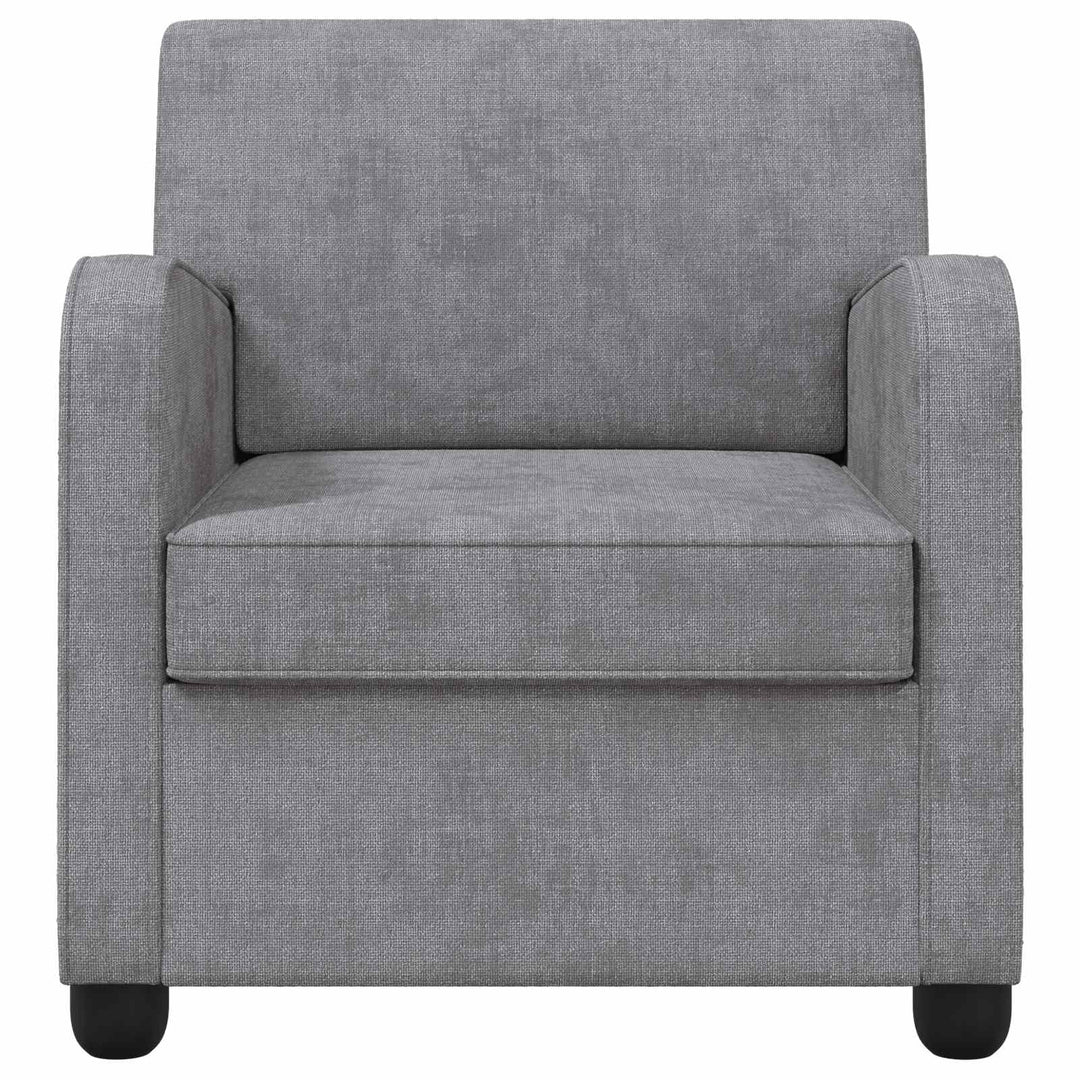 Lænestol Lysegrå Chenille