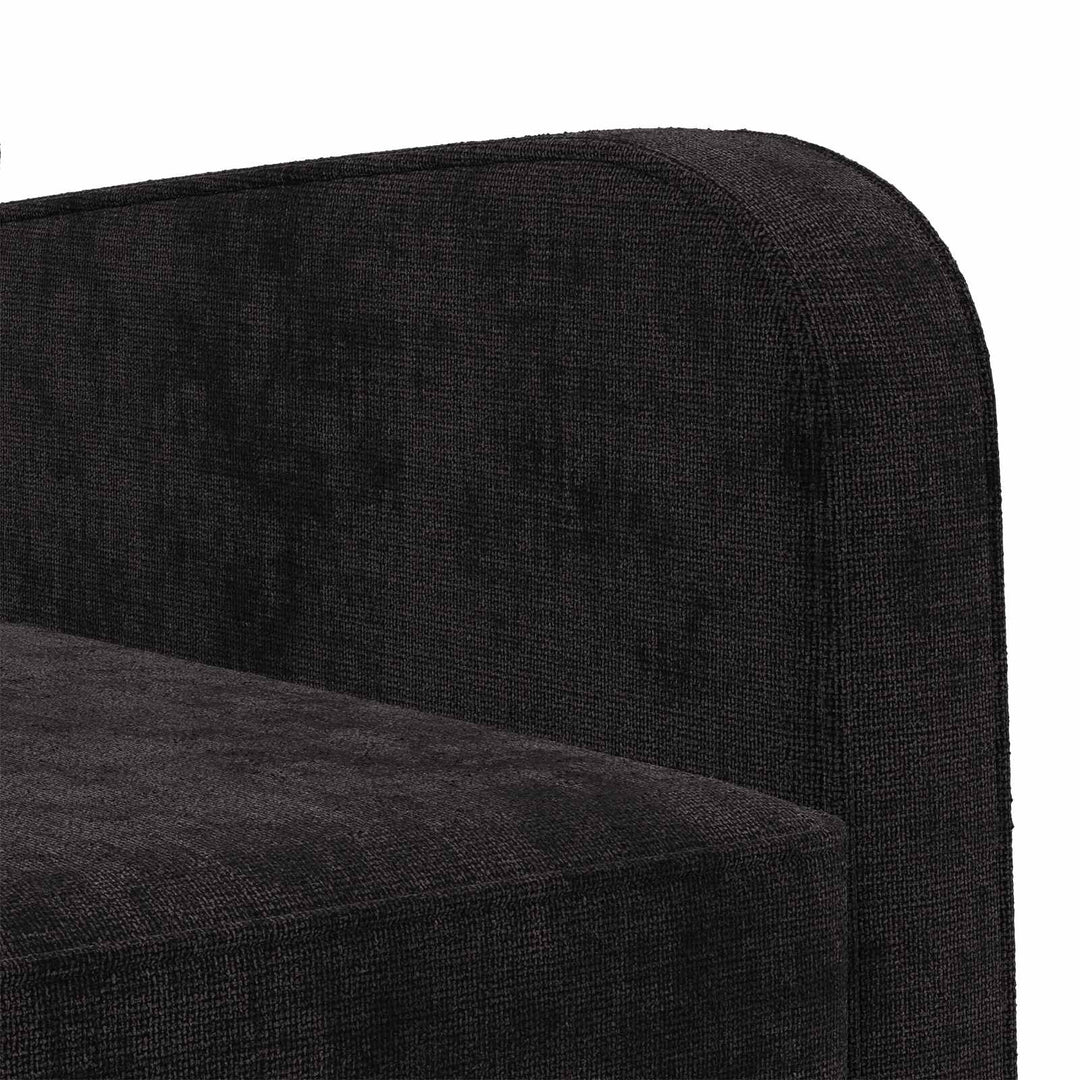 Lænestol Sort Chenille