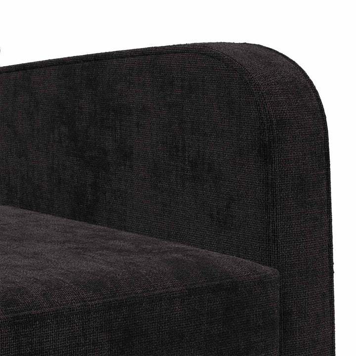Lænestol Sort Chenille