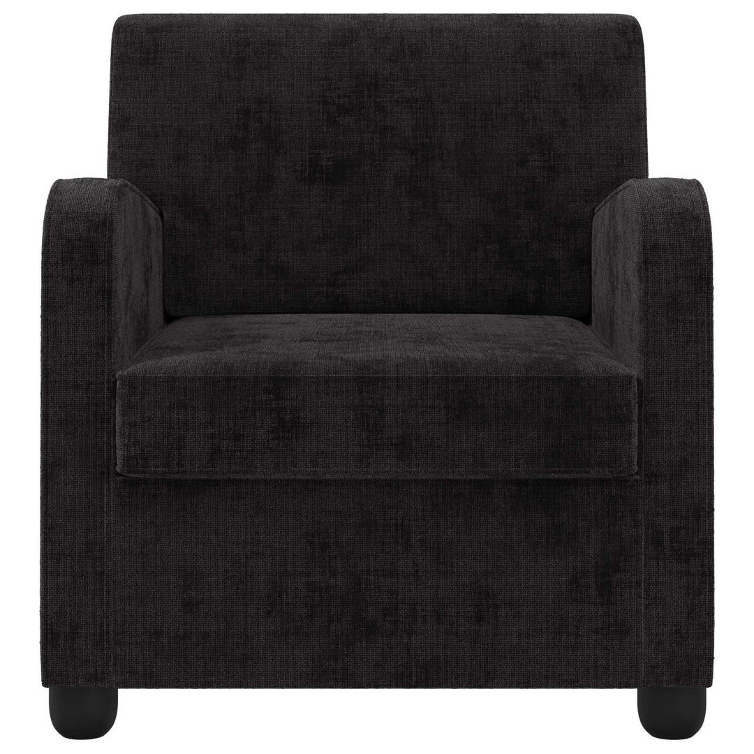 Lænestol Sort Chenille