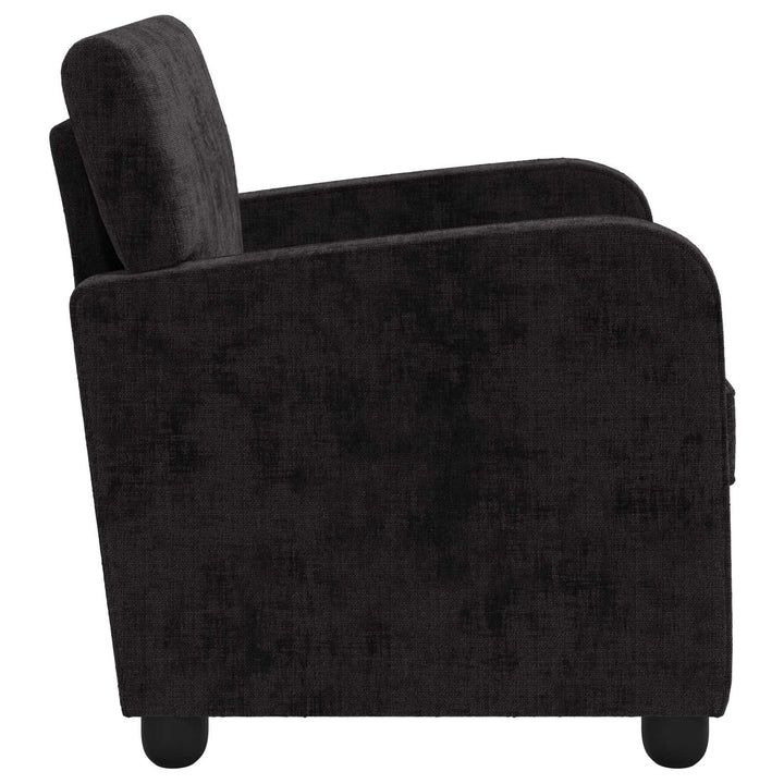 Lænestol Sort Chenille