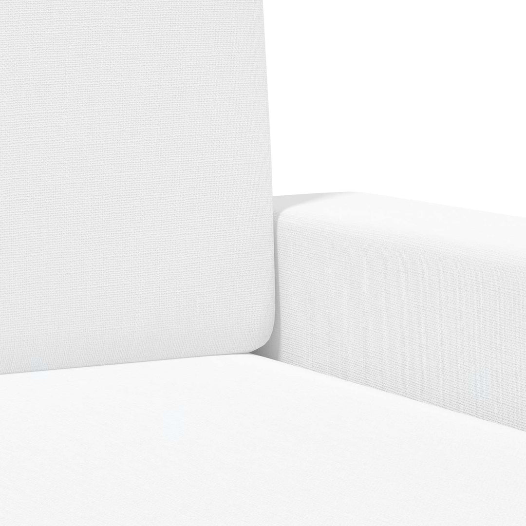 Lænestol Hvid Stof
