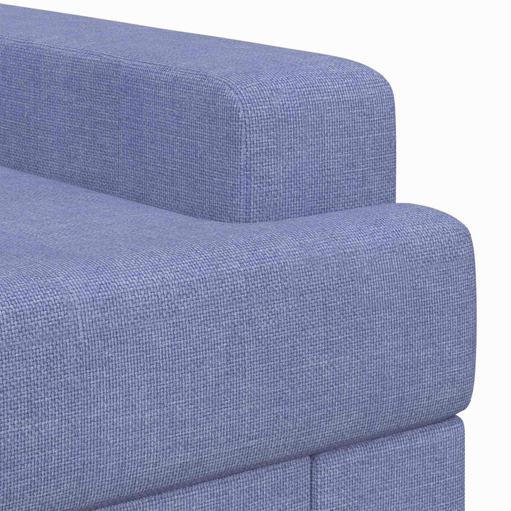 Lænestol Jeans blå Stof