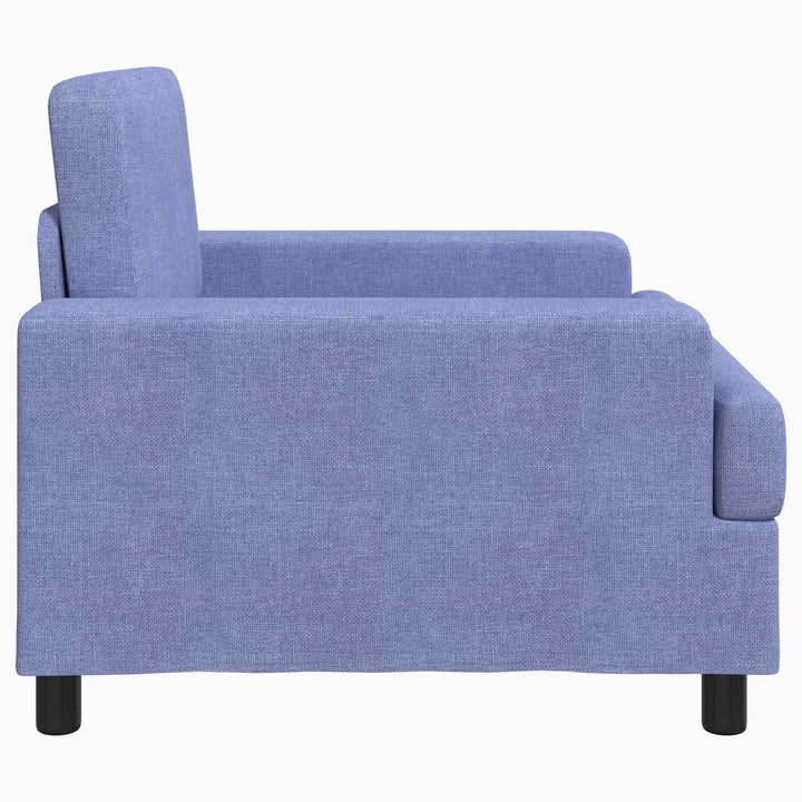 Lænestol Jeans blå Stof