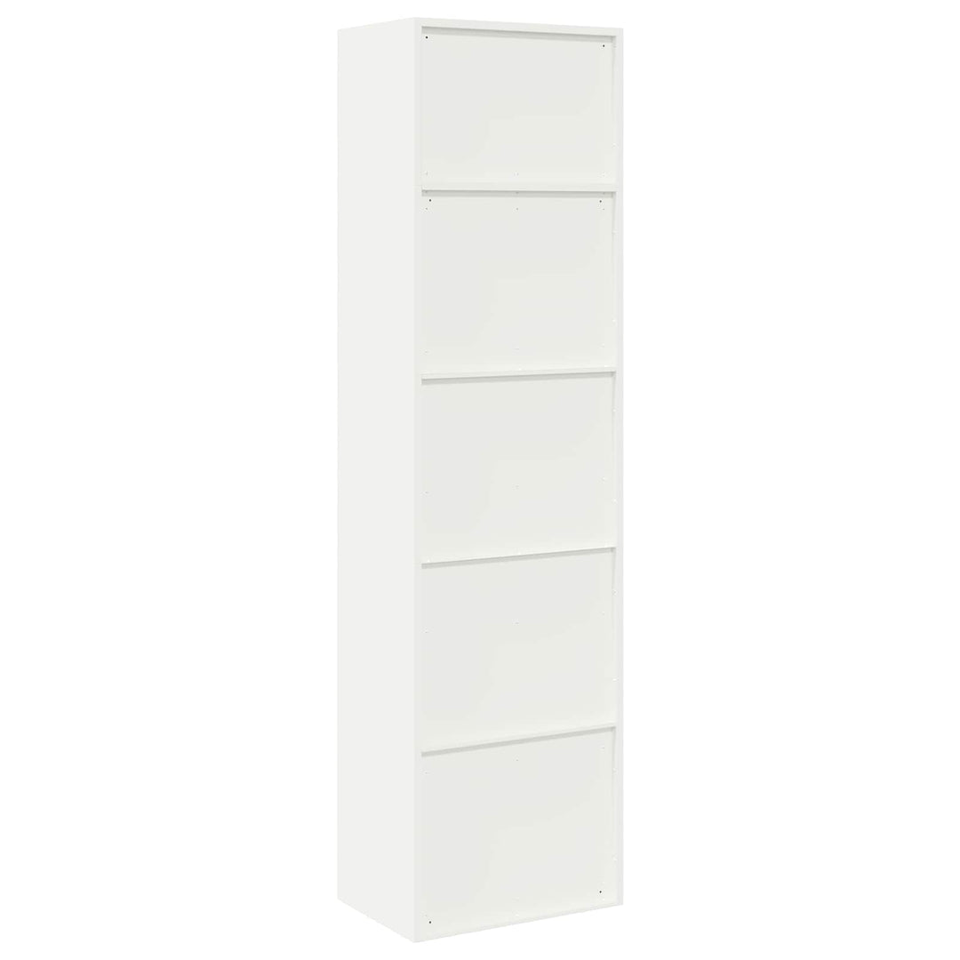 Opbevaringsskab 2 stk. Hvid 60 x 40 x 220 cm Stål Låses